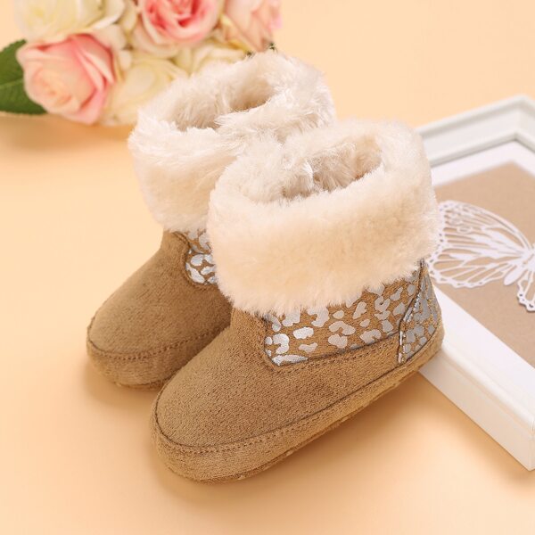 

Baby Fluffy Snow Boots, Multicolor