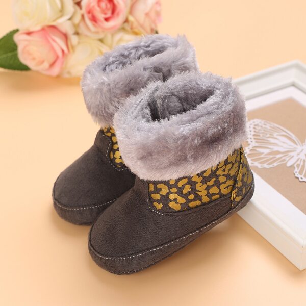 

Baby Fluffy Snow Boots, Multicolor
