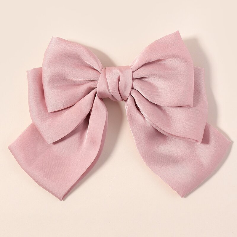 

Bow Decor Hair Clip, Pink