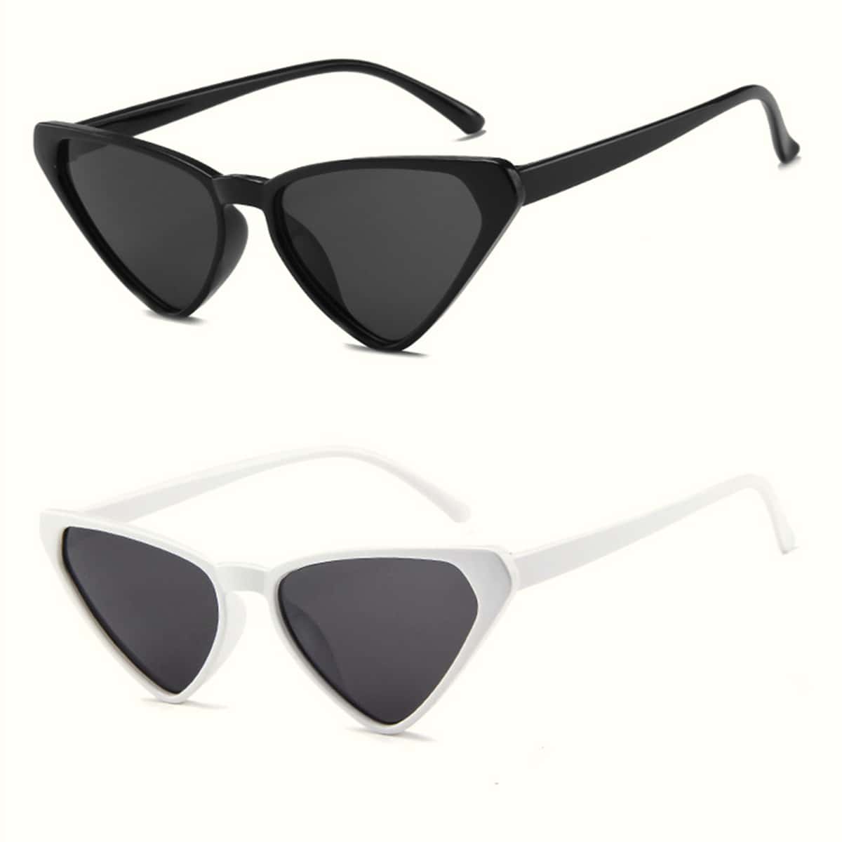 

2pairs Cat Eye Sunglasses