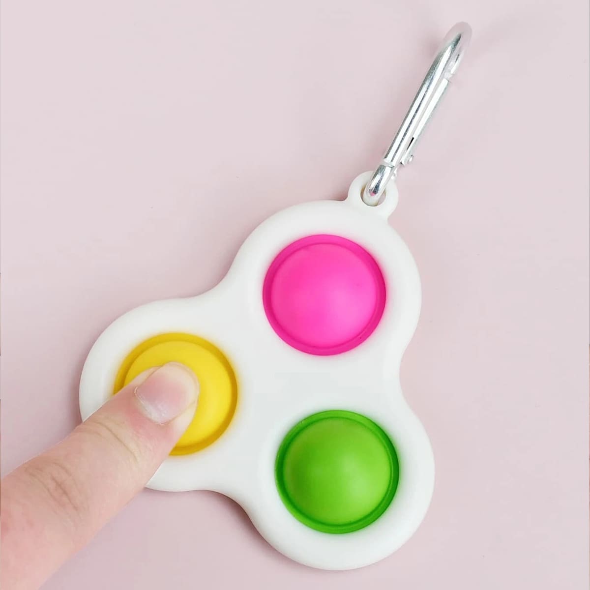 

1pc Random Color Push Pop Bubble, Multicolor