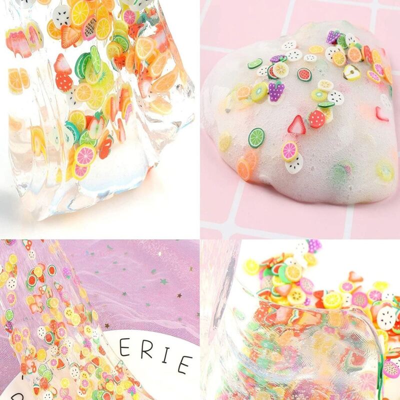

100pcs Random Fruit DIY Decoration, Multicolor