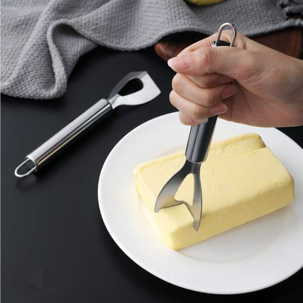 

1pc Cheese Cutter, Silver