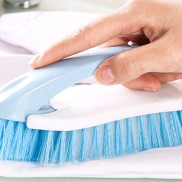 

1pc Color Block Cleaning Brush, Blue