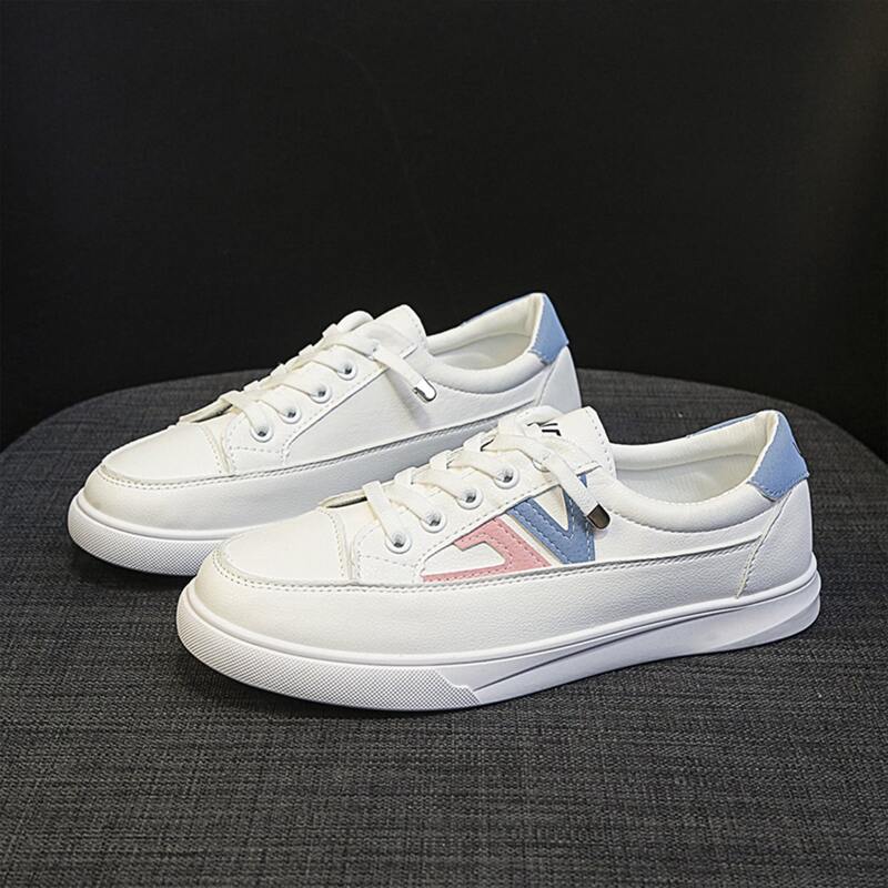 

Lace-up Decor Skate Shoes, Blue