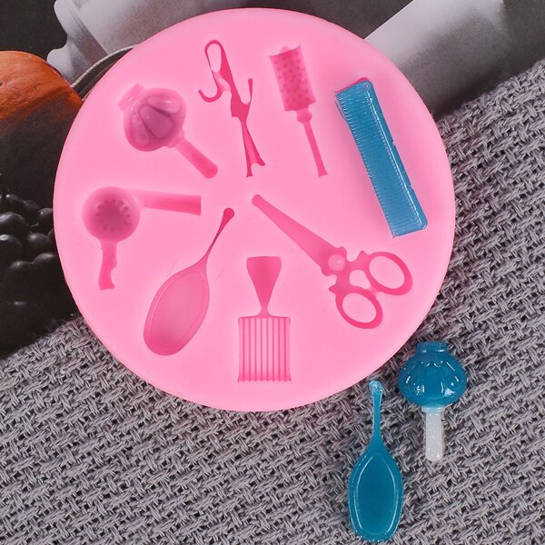 

Round Silicone Mold, Pink