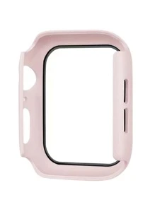 1入組極簡風格保護殼適用於Apple Watch - 粉色 - 查看 3