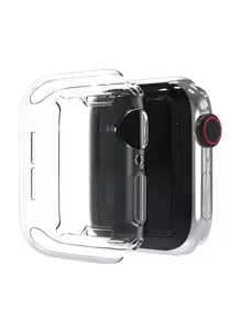 1入組極簡風格保護殼適用於Apple Watch - 無色 - 查看 1