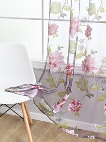 紗簾 - 紫色 - 查看 3