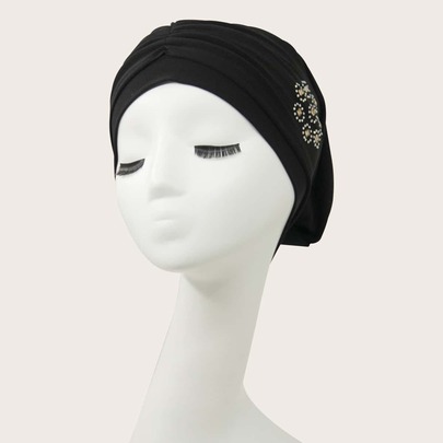 Rhinestone Decor Hat