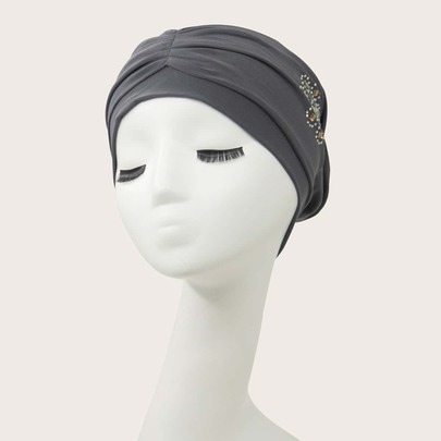 Rhinestone Decor Hat