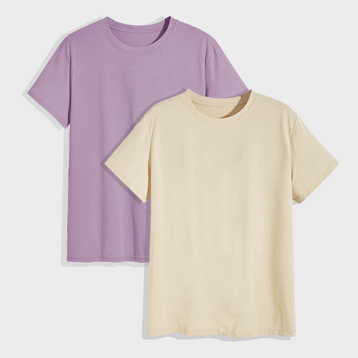 

2pack Guys Solid Tee, Multicolor