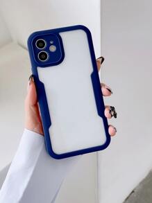 Funda para móvil marco en contraste - Azul Marino - Ver 2