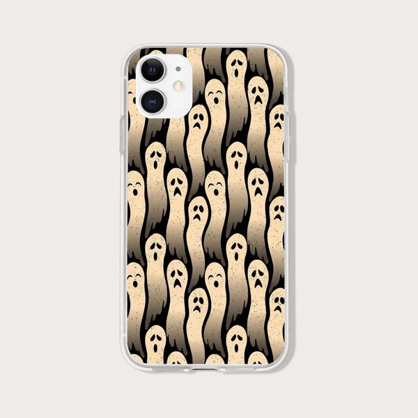

Cartoon Graphic Phone Case, Multicolor