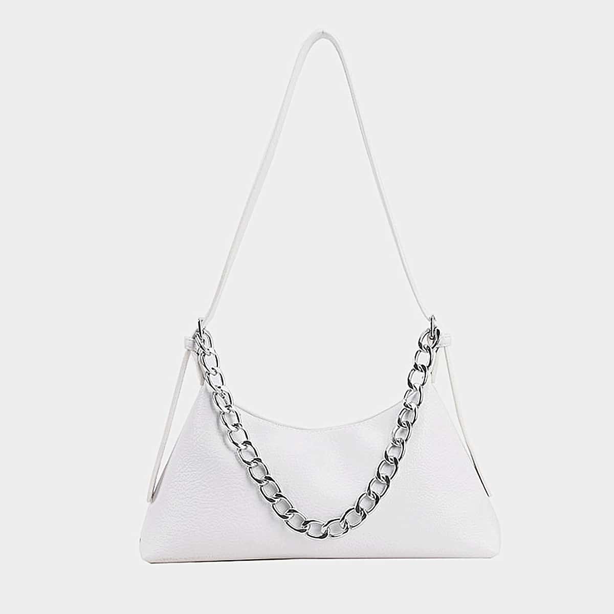 

Minimalist Shoulder Bag, White