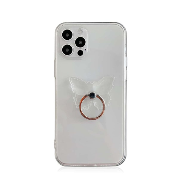 

Clear Phone Case With Ring Holder