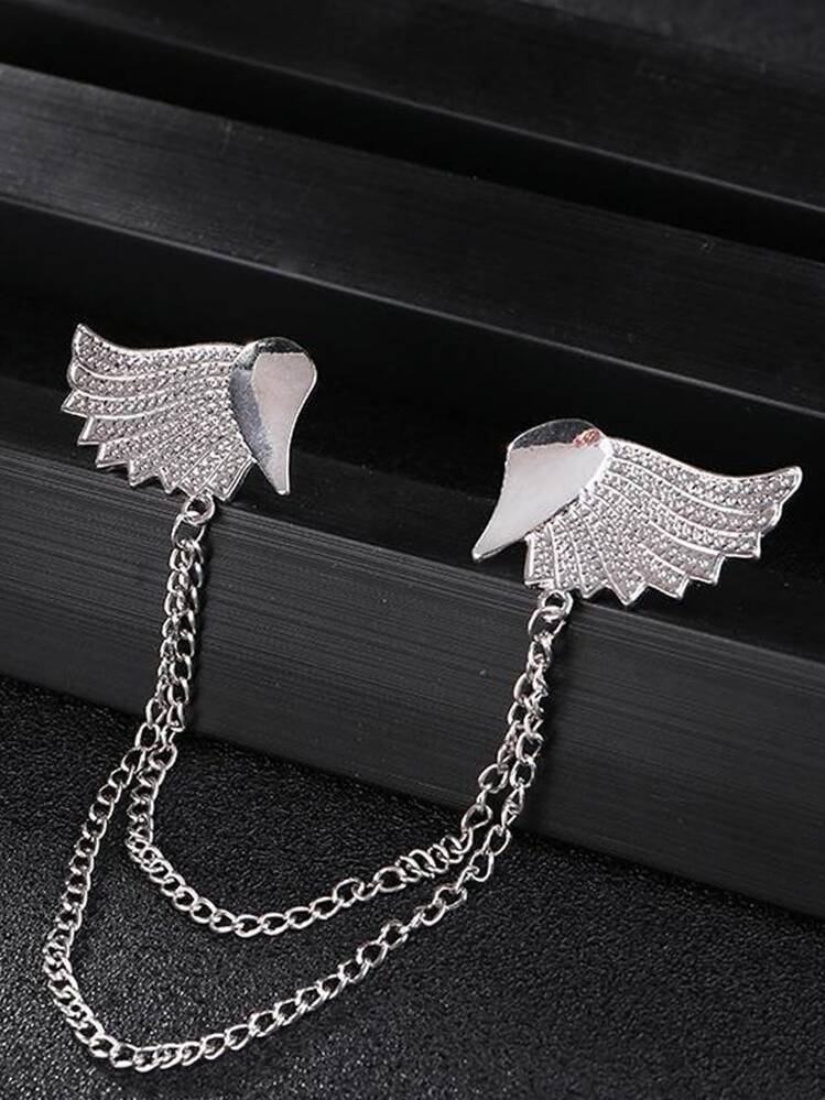 Cánh thiết kế chuỗi trâm - Bạc - Xem 2
