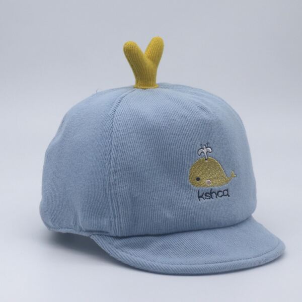 

Toddler Kids Whale Pattern Baseball Cap, Blue