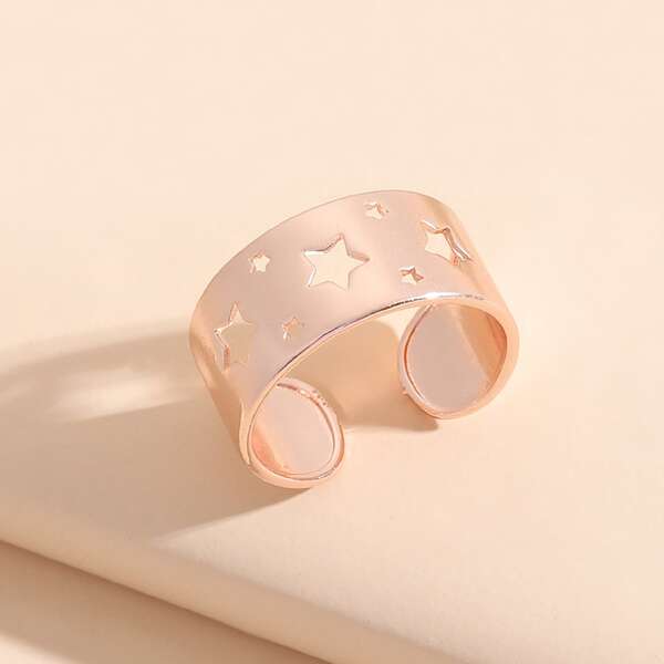 

Simple Cuff Ring, Rose gold
