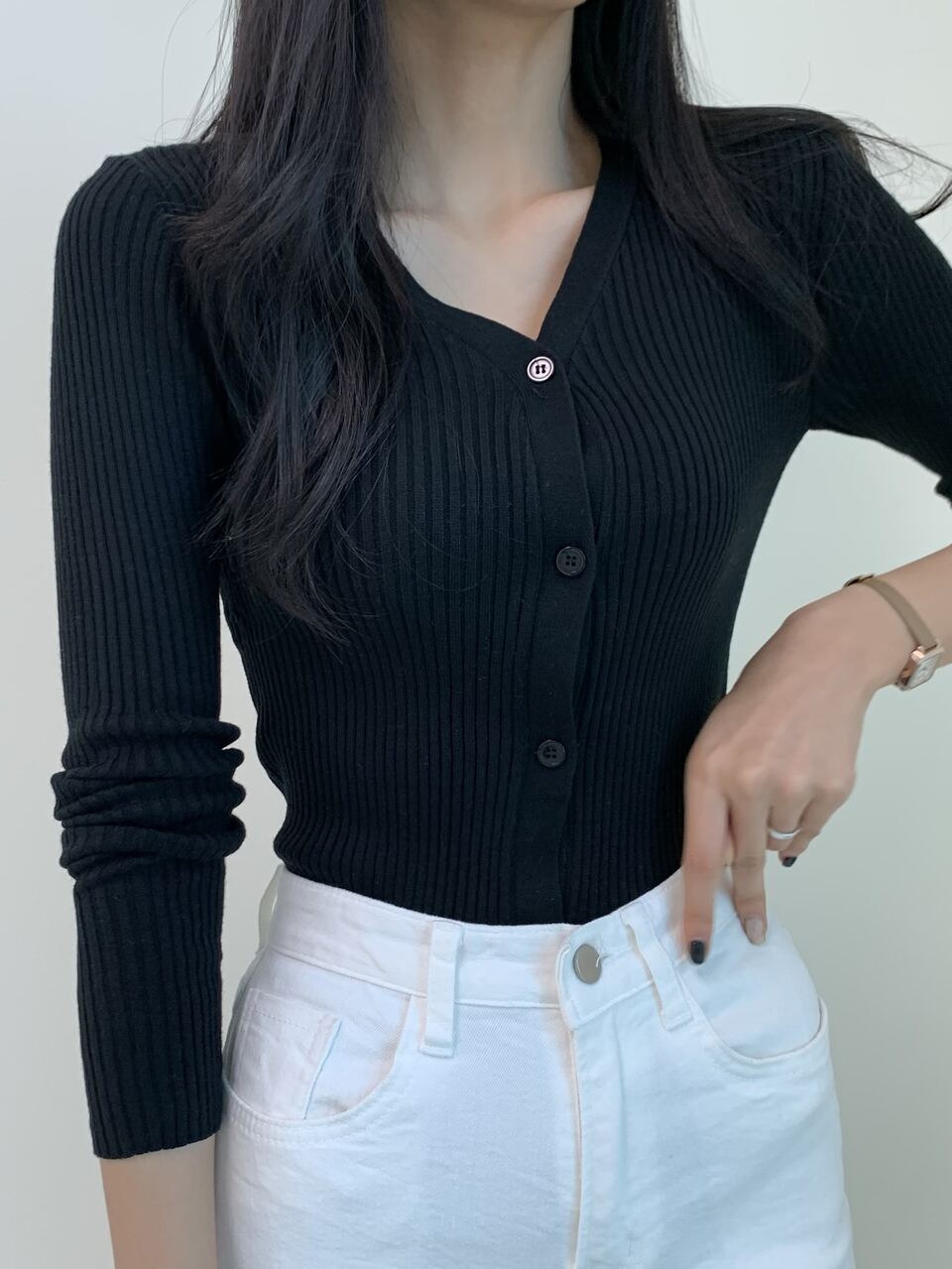 Women's Solid Color Long Sleeve Single-Breasted Casual Business Cardigan, Autumn,Long Sleeve Tops,Fall Women Clothes