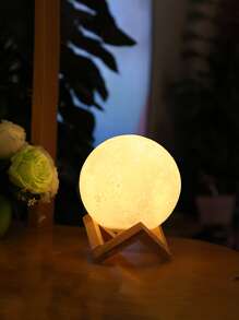 Luz decorativa luna en forma de - Amarillo - Ver 3