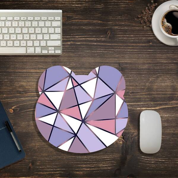 

Geometric Pattern Mouse Pad, Multicolor