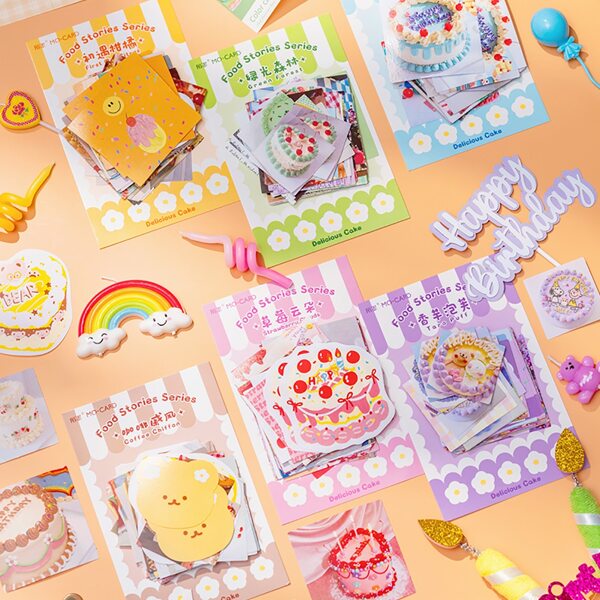 

1pack Cartoon Graphic Random Sticker, Multicolor