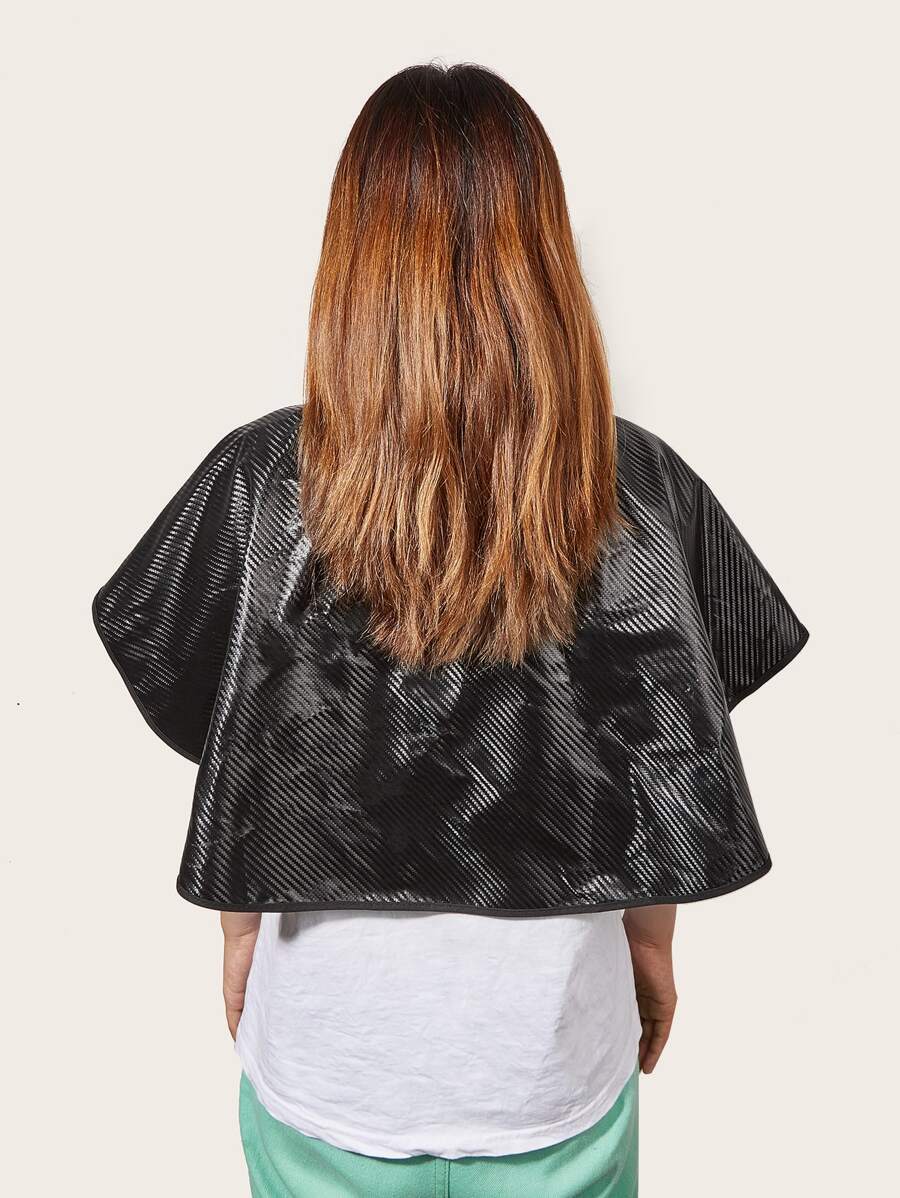 The Barber Shop Hair Salon Uses Hair Shawl 1pc Black Oil Dyed Hair Shawl Adult Hair Cut Cloth - Black - View 1