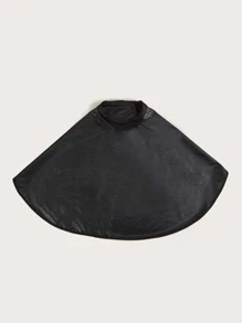 The Barber Shop Hair Salon Uses Hair Shawl 1pc Black Oil Dyed Hair Shawl Adult Hair Cut Cloth - Black - View 2