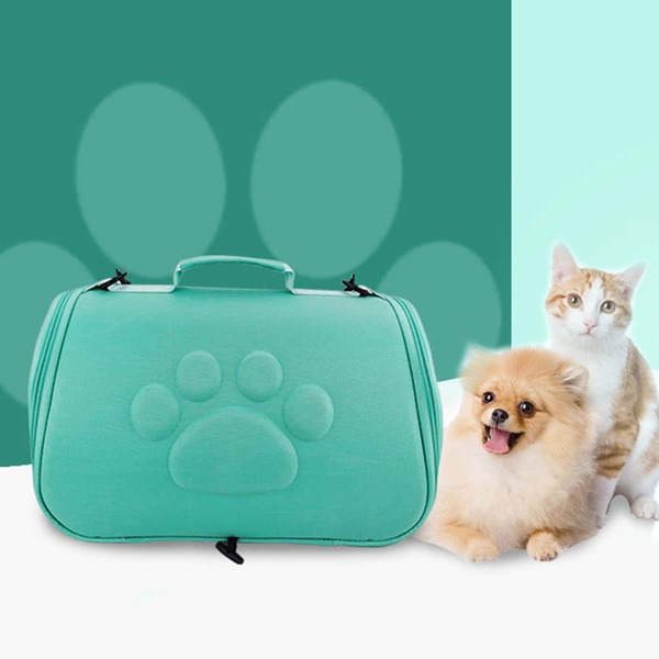 

1pc Random Color Breathable Pet Carrier Bag, Multicolor