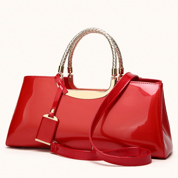 

Minimalist Tote Bag, Red