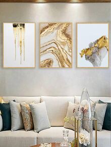 3pcs抽象パターン非フレーム絵画