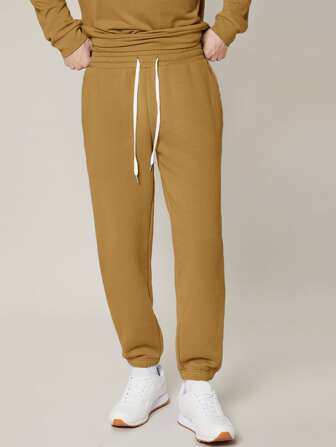 Manfinity Basics Uomo Pantaloni sportivi con coulisse a vita