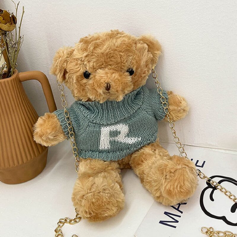 

Bear Shaped Crossbody Bag, Brown
