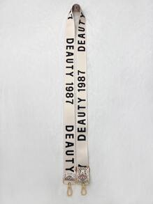 Colourblock Plant Graphic Bag Strap - Multicolor - View 3