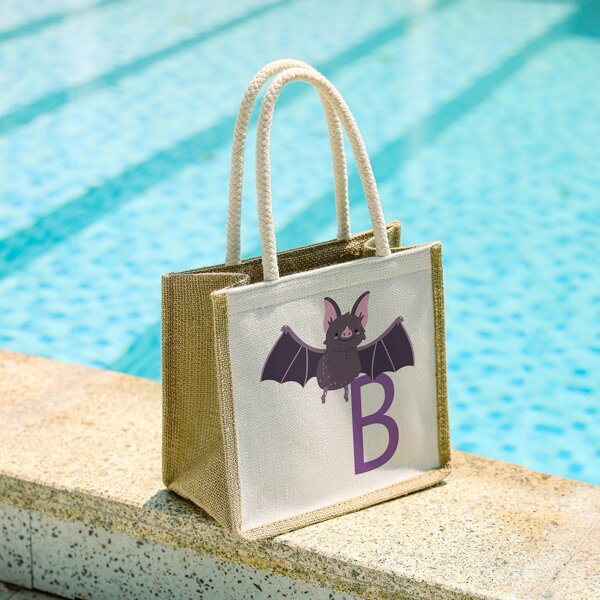 

Halloween Graphic Square Bag, Multicolor