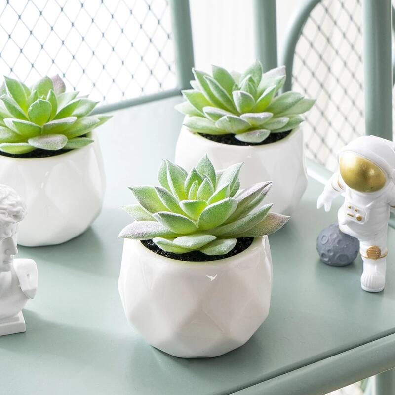 

1pc Artificial Potted Plant, Green