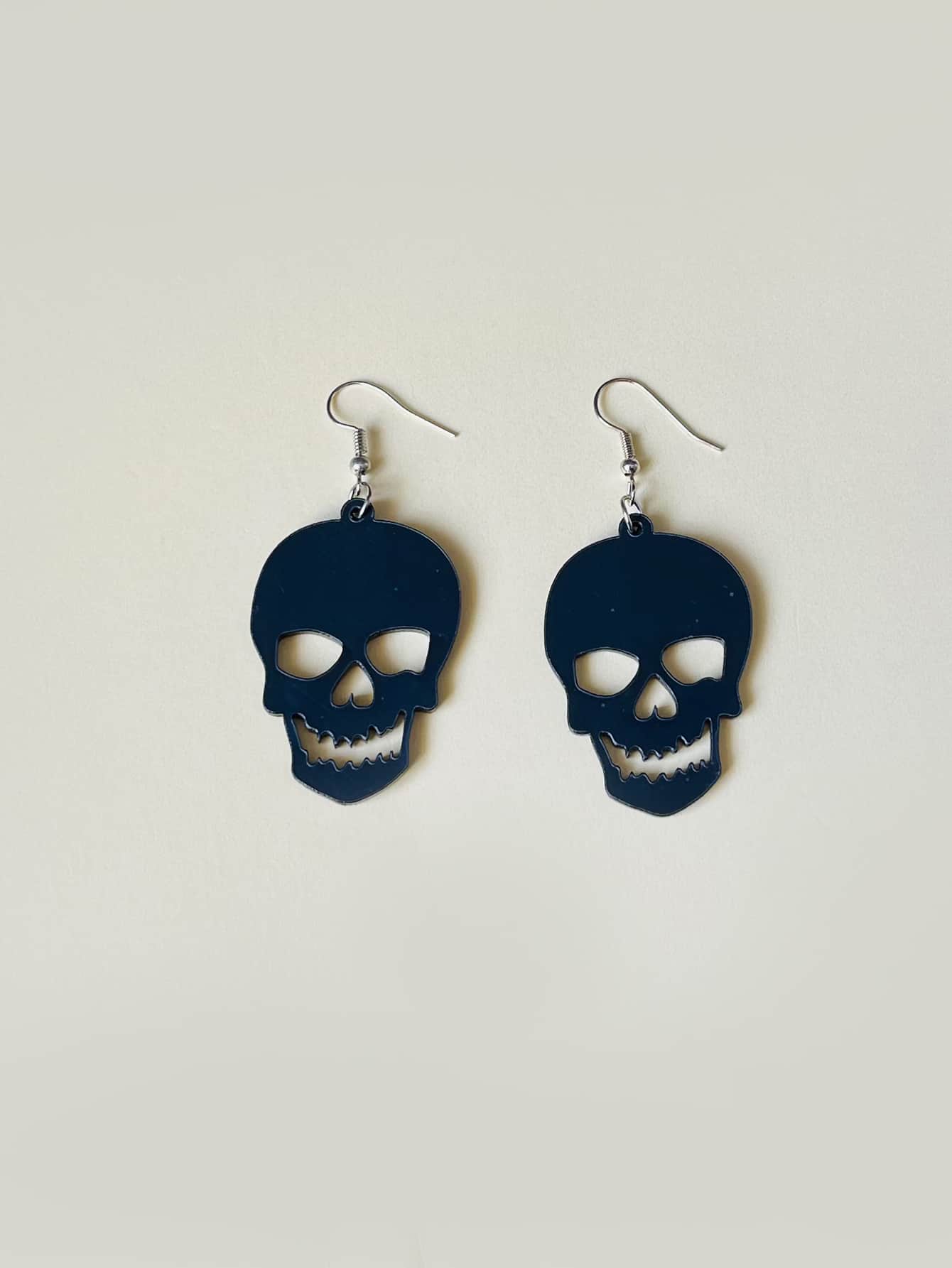 Skull Drop Earrings