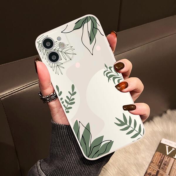 

Leaf Painted Phone Case, Multicolor