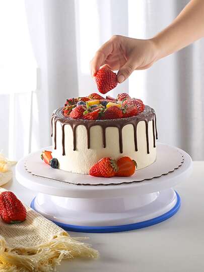 1入組隨機色蛋糕轉檯