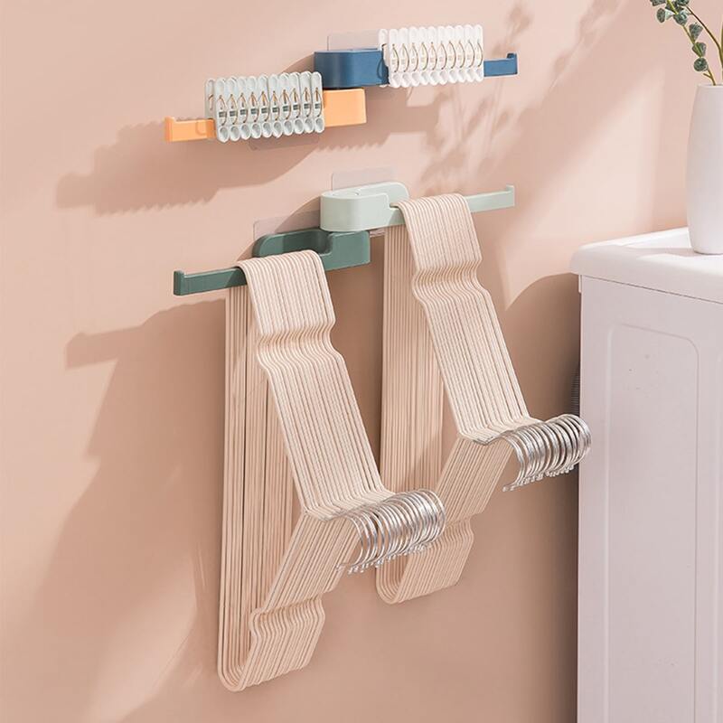 

1pc Random Color Hanger Storage Rack, Multicolor