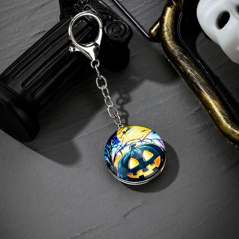 

1pc Halloween Pumpkin Bag Charm, Multicolor