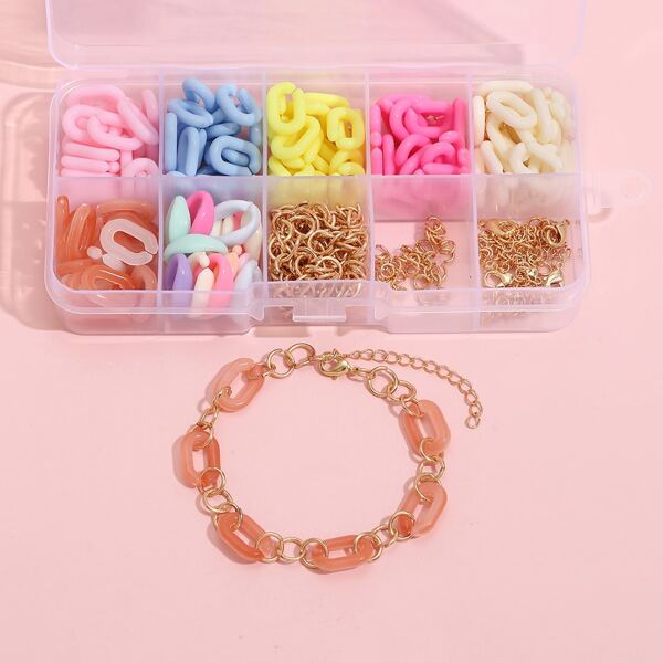 

1box Stone DIY Jewelry Accessory, Multicolor