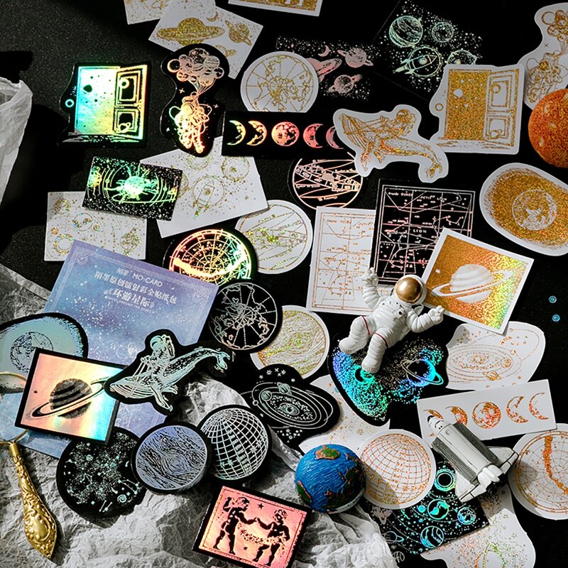 

40pcs Random Mixed Pattern Sticker, Multicolor