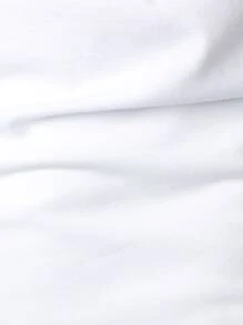 Manfinity Homme 男士字母撞色前紐扣POLO衫 - 彩色 - 查看 3