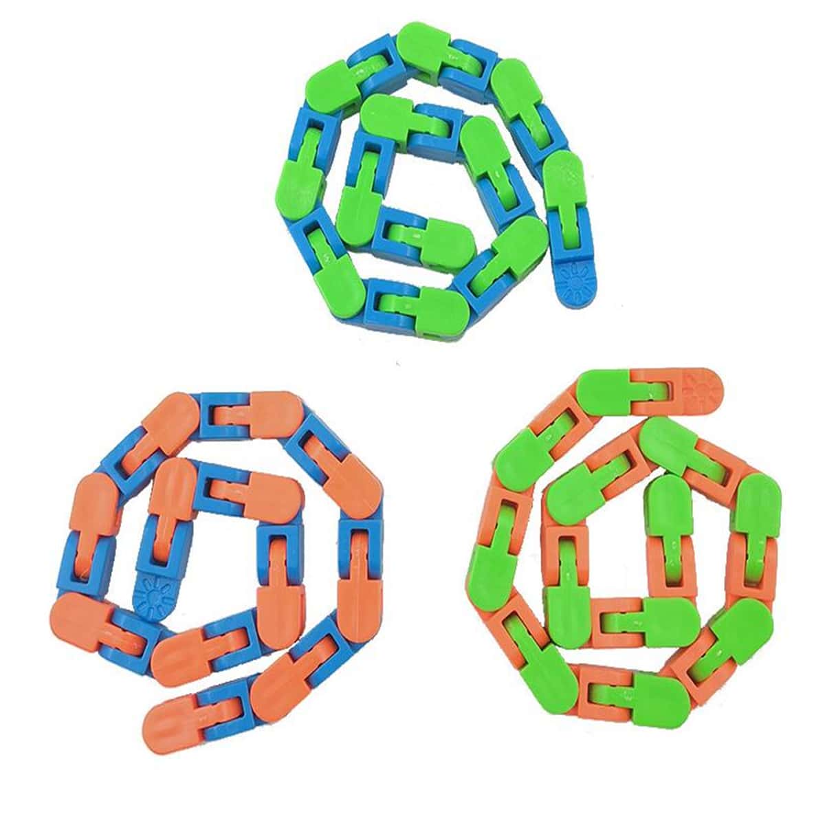 

1pc Random Collapsible Toy Chain, Multicolor