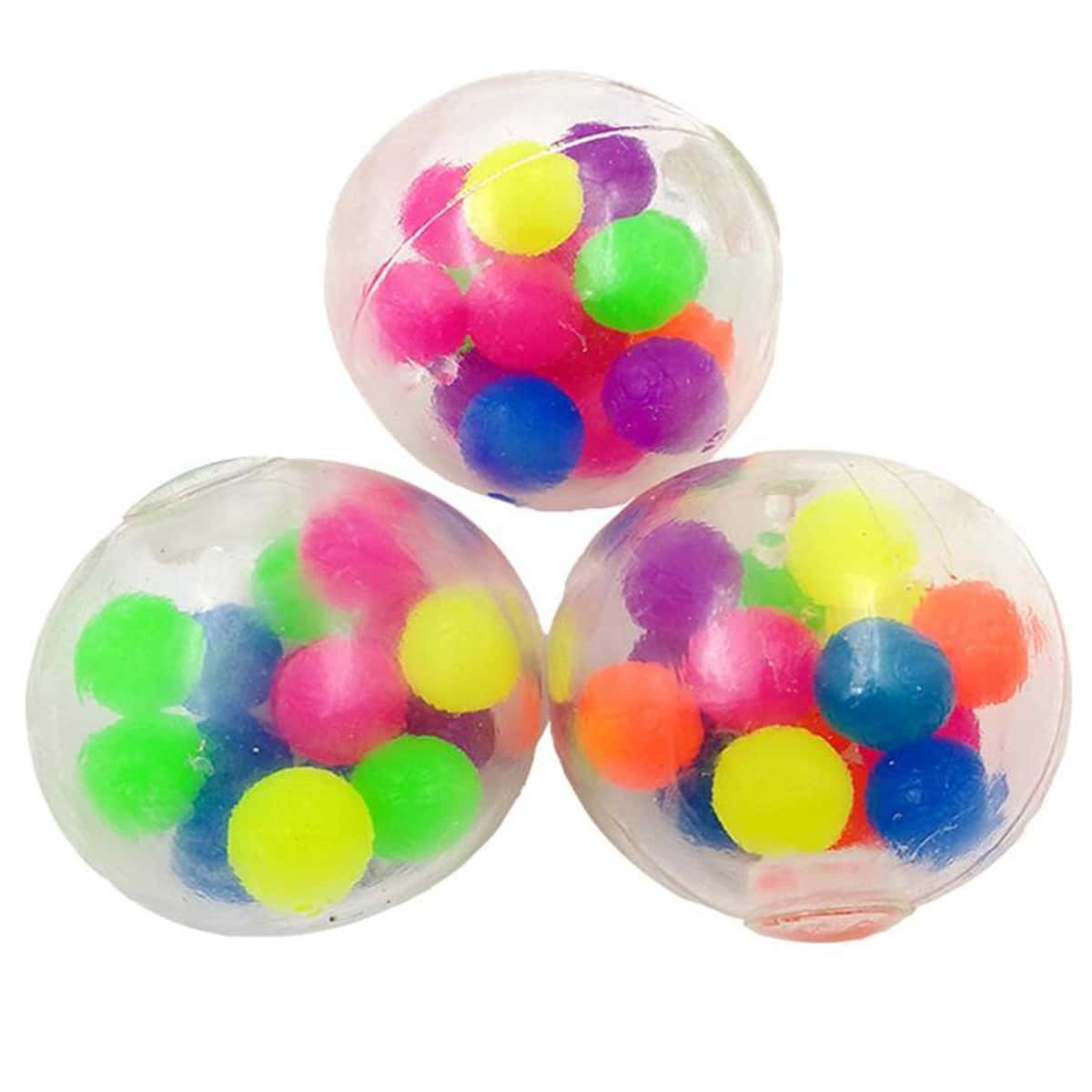 

1pc Random Color Pinch Toy Ball, Multicolor