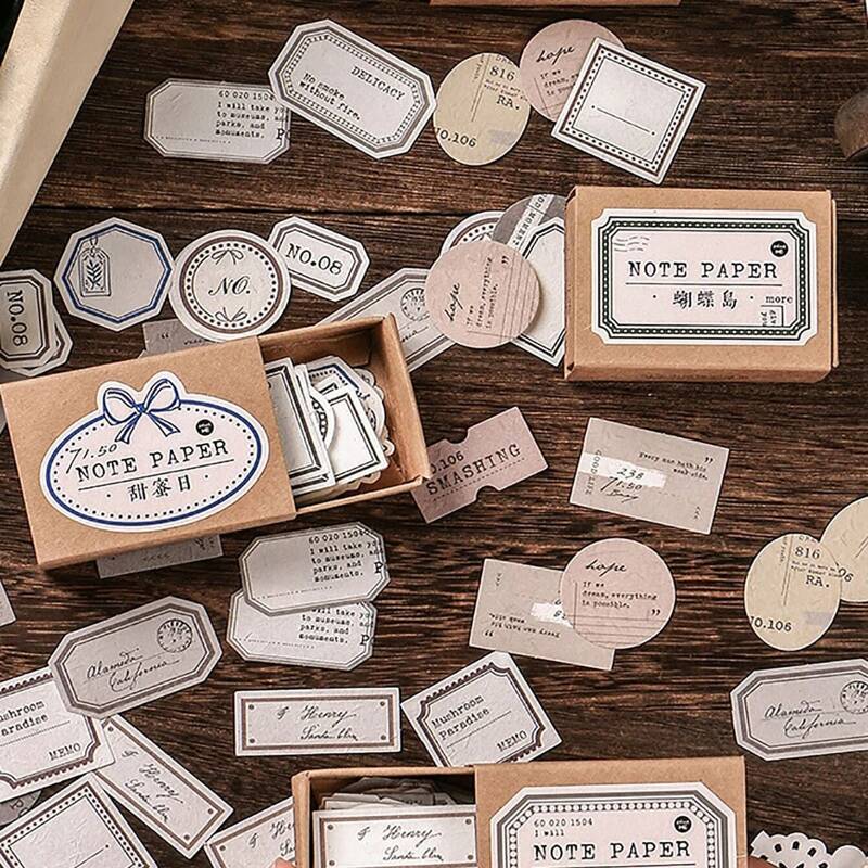 

45pcs Letter Graphic Random Sticker, Multicolor