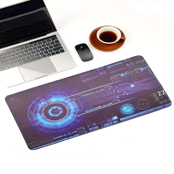 

Technology Print Mouse Pad, Purple