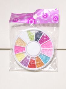 Transforma tus uñas con decoración de uñas 3D, 1 pieza de decoración de uñas de color perla sintética para mujeres y niñas